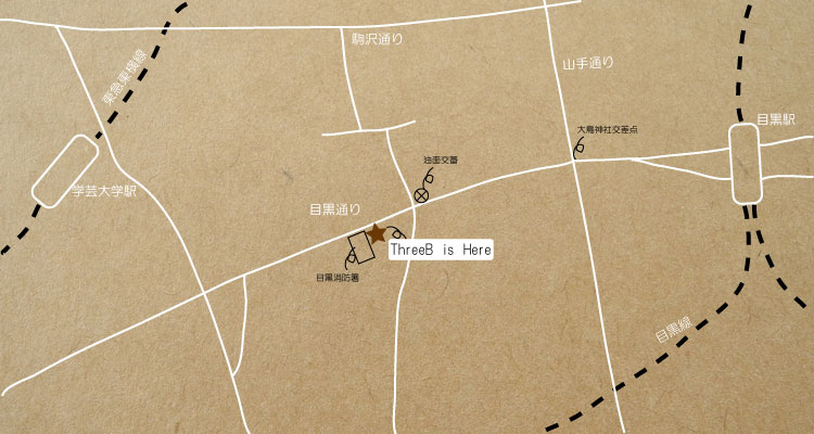 ThreeB所在地