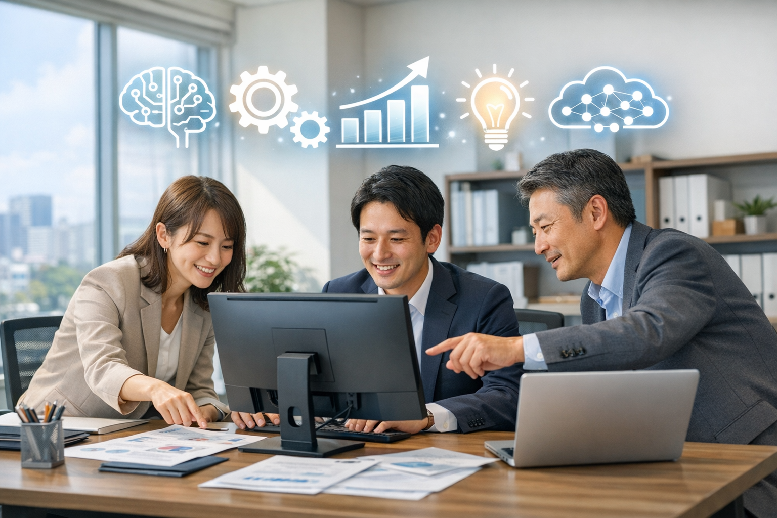 経理・総務・人事の定型業務をAIで時短する方法